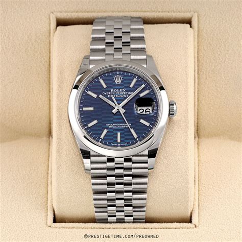 rolex datejust 36 vintage|pre owned rolex 36mm.